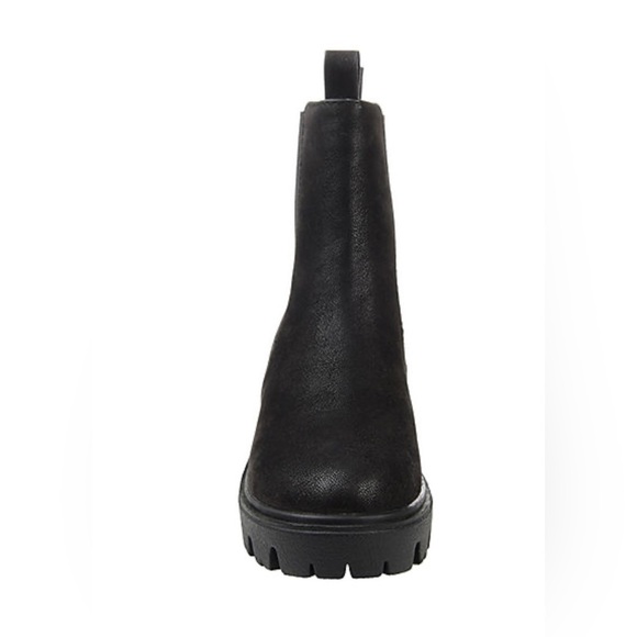 Ivette Vegan Leather Chelsea Combat Boot - Picture 3 of 8